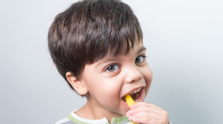 Kids with ADHD and chewing