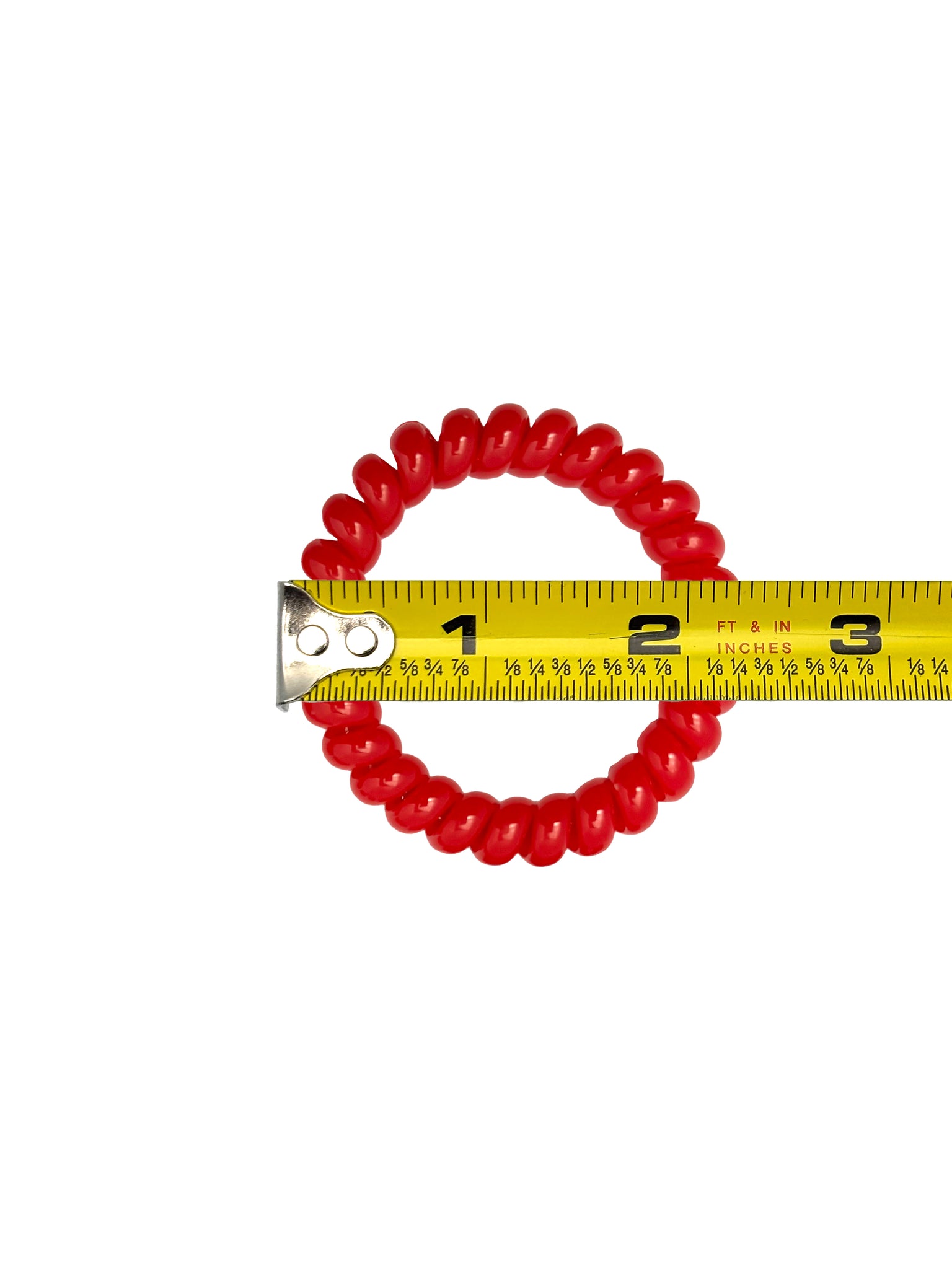 Spiralz Chewable Fidget Bracelets 4 Pack- Red