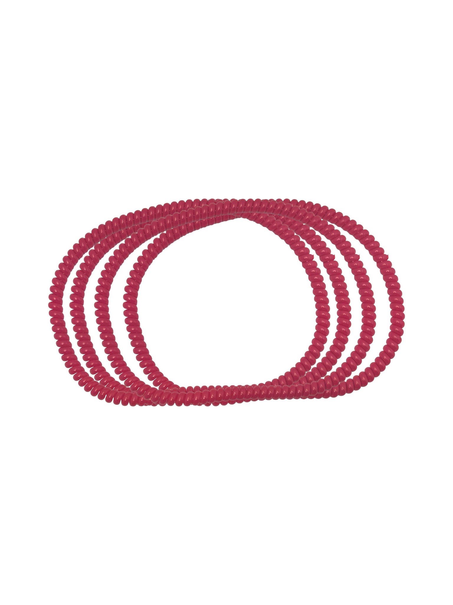Spiralz Chewable Fidget Necklaces 4 Pack- Red