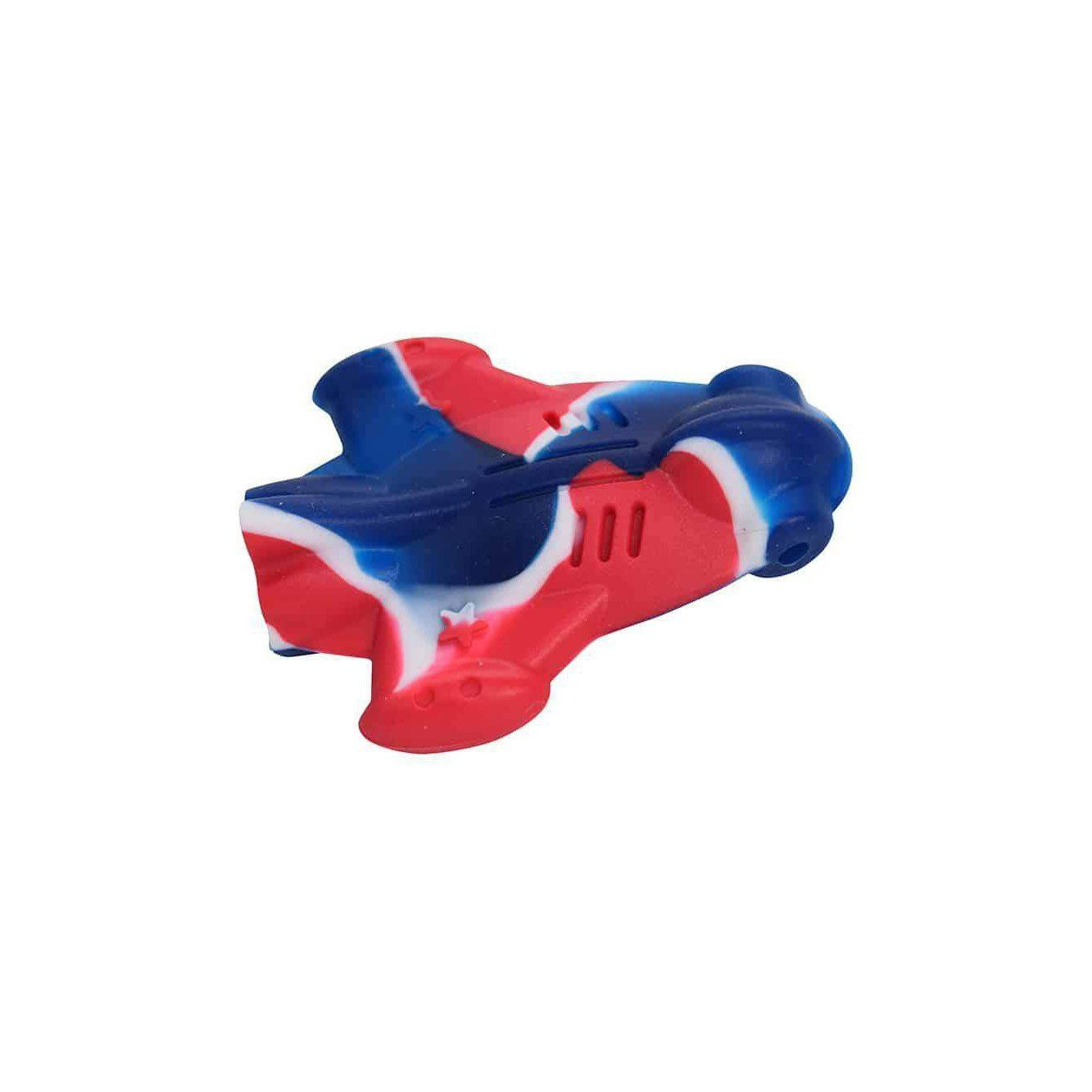 SpaceJet Chew Pendant- Patriot Swirl Color