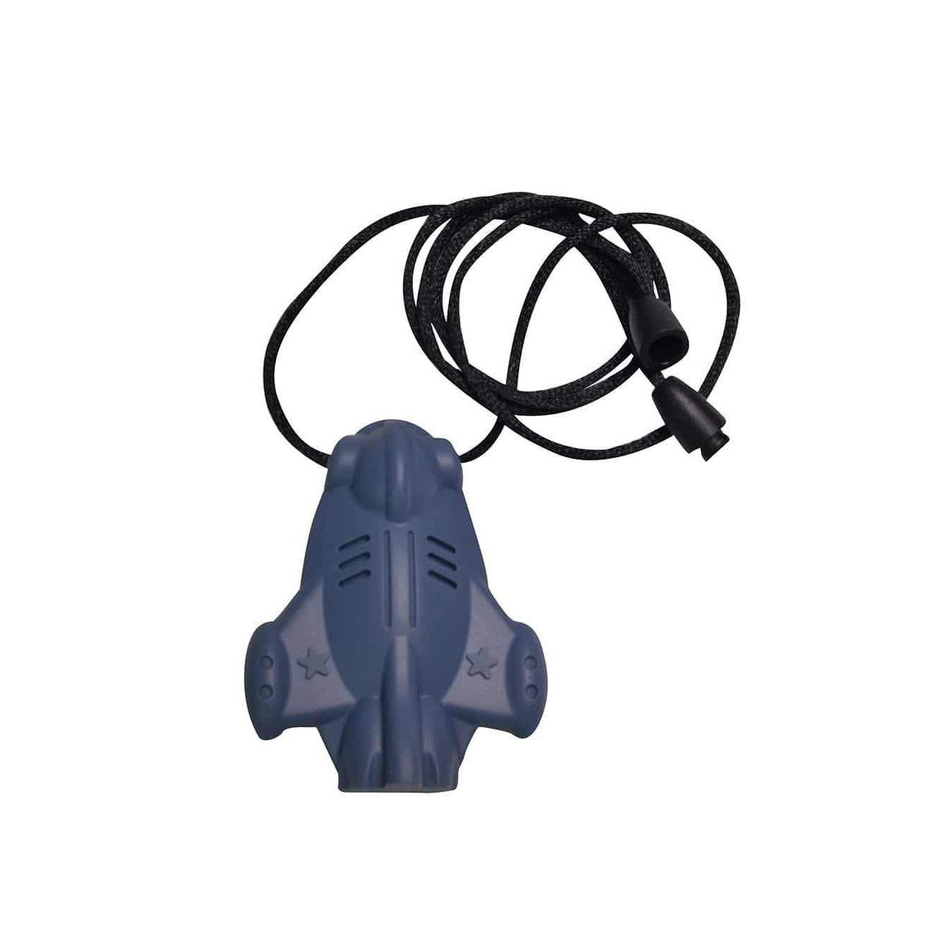 SpaceJet Chew Pendant- Airforce Gray